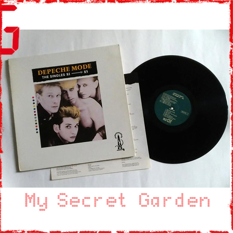 Depeche Mode ‎- The Singles 81 → 85 1985 Hong Kong Version